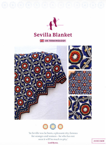 Sevilla blanket janie - janie, crowfoot