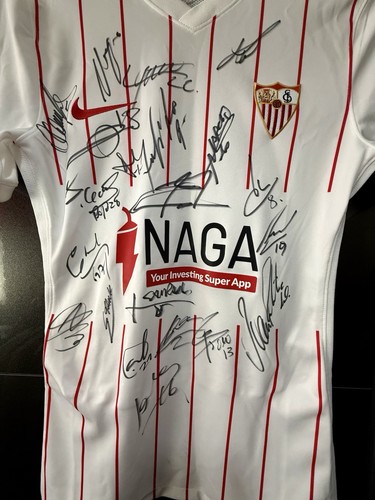Nike sevilla signed - nike, football
