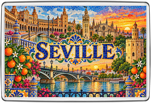 Seville spain giralda plaza - seville,