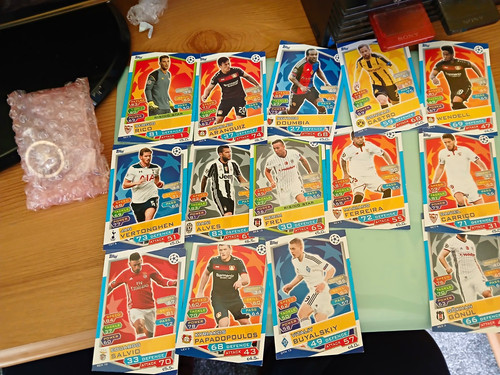 Topps match attax uefa - match,