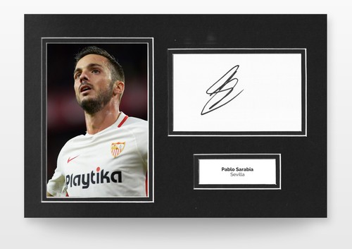 Pablo sarabia hand signed - pablo, 12x8