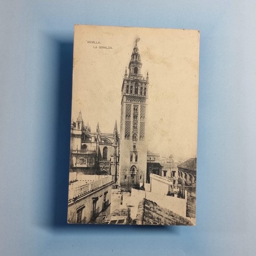 Seville postcard 1925 spain - postcard,