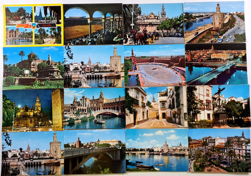 Postcards lot seville - 38, x