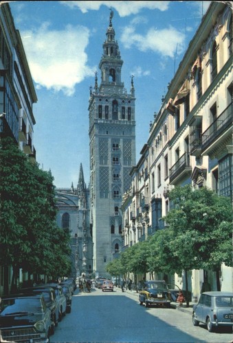 Vintage sevilla giralda - sevilla,