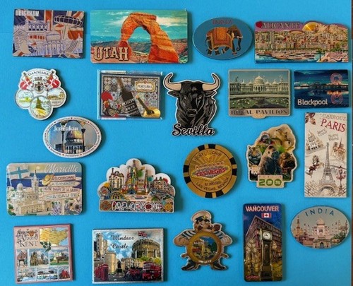 Souvenir fridge magnet - -, foil