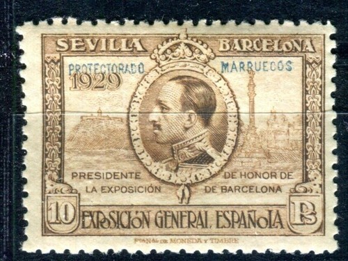 Spanish morocco 1929 - spanish,