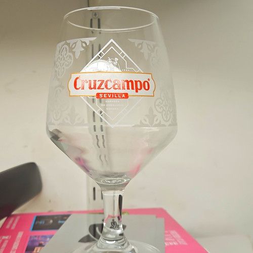 Cruzcampo sevilla branded beer - cruzcampo,