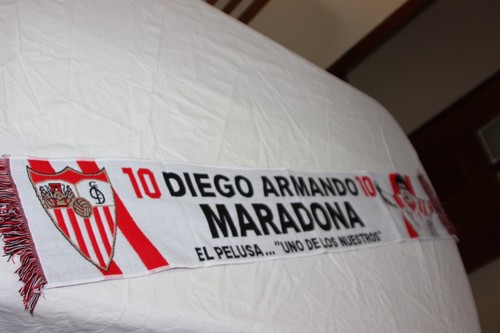 Sevilla football scarf - football,
