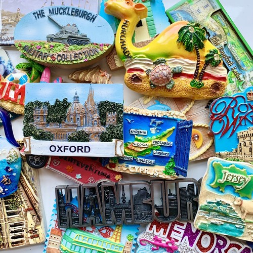 Souvenir fridge magnets - fridge,