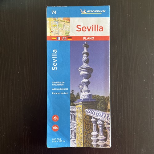 Sevilla michelin city plan - sevilla,
