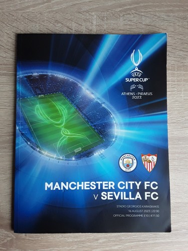 Official programme manchester - programme.,