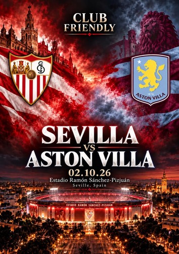 Sevilla spain aston villa - v,