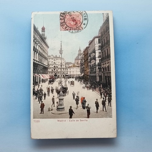 Madrid postcard 1910 - madrid,
