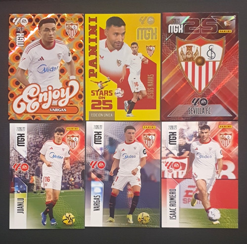 Panini sevilla card lot - sevilla,