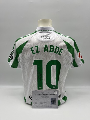 Matchworn betis sevilla jersey - betis,